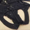 Body Coração Bumbum Frente Única Fio Dental em Renda - Minha Calcinha - Imagem 3