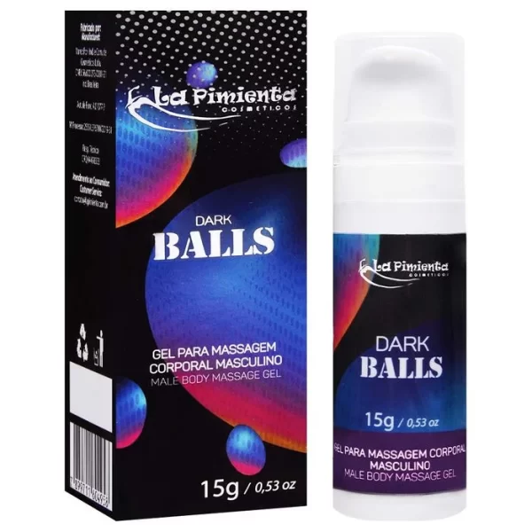 Dark Balls Gel Masculino Excitante Para Testículos - La Pimienta 15g