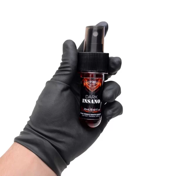Dark Insano - Spray Térmico Excitante Unissex Com Efeito Muito Quente - La Pimienta - Imagem 2