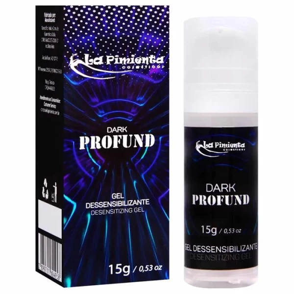 Dark Profund - Gel Dessensibilizante de Alta Potência Para Sexo Anal - La Pimienta