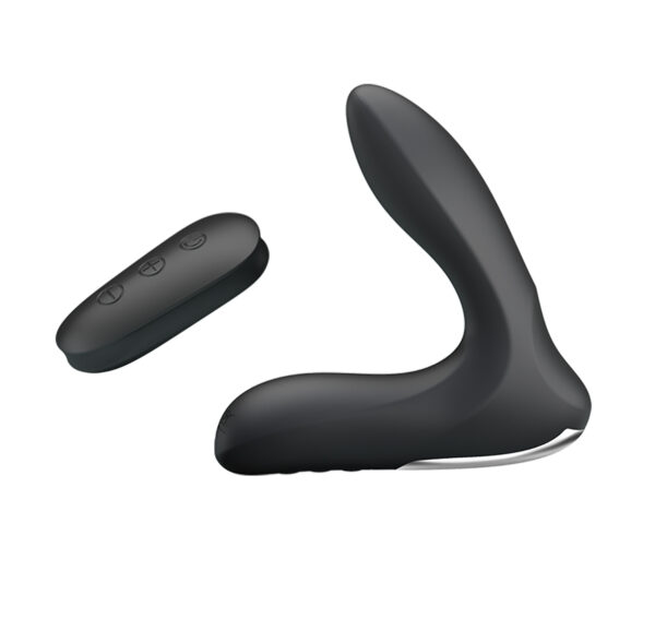 Estimulador de Próstata e Períneo Com 12 Modos de Vibração com Função de Inflar em Silicone Recarregável e Controle Remoto sem Fio 13,5 cm x 3,2 cm - Nasreddin Pretty Love - Image 6