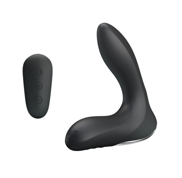 Estimulador de Próstata e Períneo Com 12 Modos de Vibração com Função de Inflar em Silicone Recarregável e Controle Remoto sem Fio 13,5 cm x 3,2 cm - Nasreddin Pretty Love - Image 5