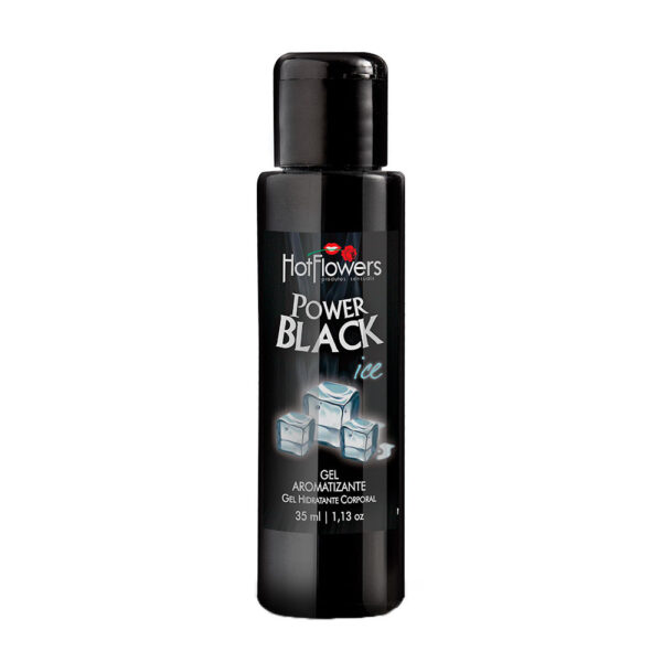Gel Beijável Power Black Ice - Hot Flowers