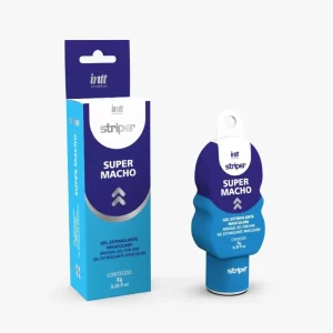 Gel Masculino Potencializador de Ereção Striper Super Macho - Intt