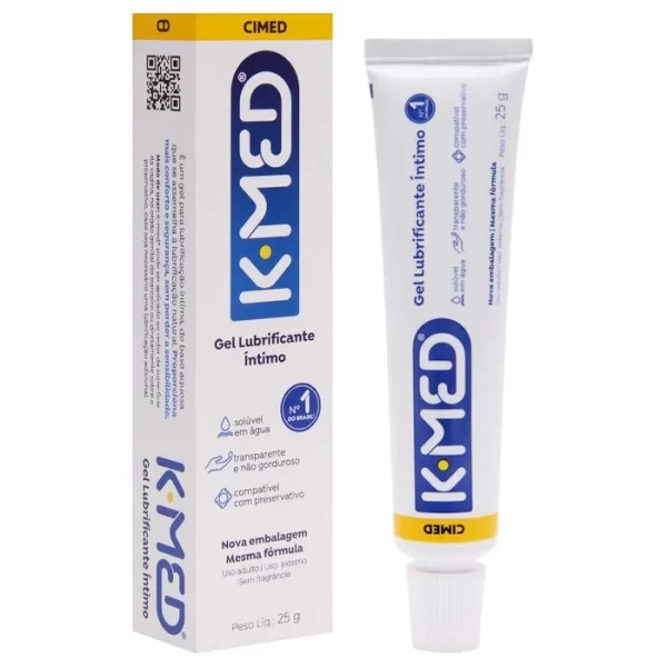 K-Med Gel Lubrificante Íntimo à Base de Água - Cimed 25g
