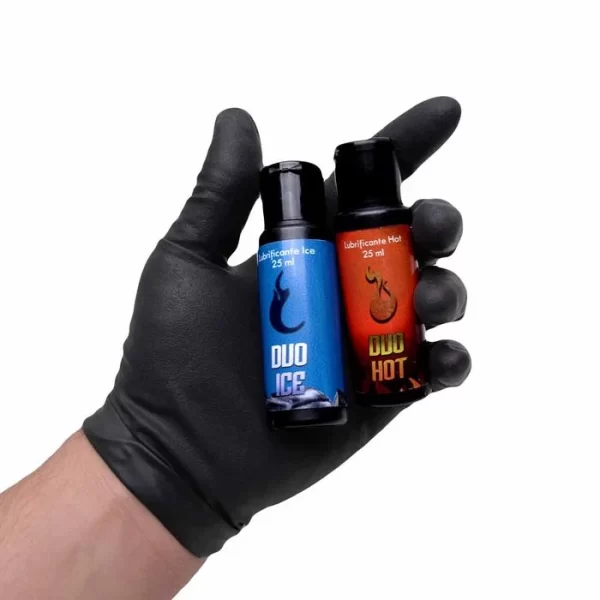 Kit Duplo Lubrificantes Funcionais Com Efeito Duo Ice e Hot - Garji 25ml Cada - Imagem 2