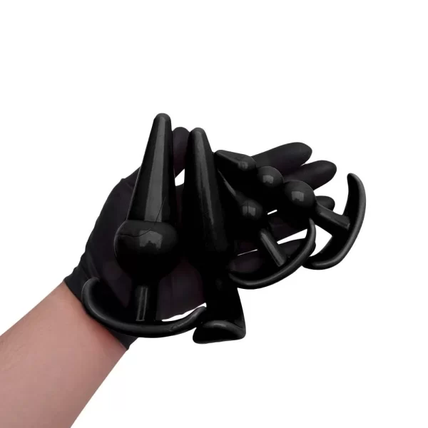 Kit Plug Anal com 4 Formatos e 4 Tamanhos Diferentes - Image 4