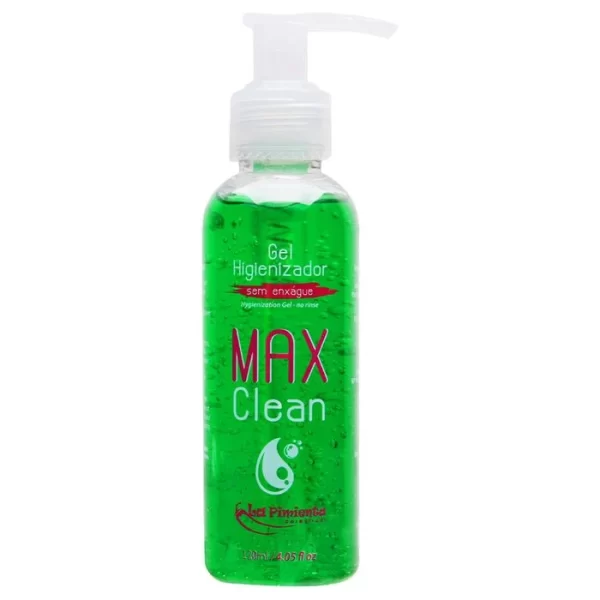 Max Clean Higienizador de Brinquedos Eróticos Com Efeito Bactericida e Fungicida - La Pimienta 120ml