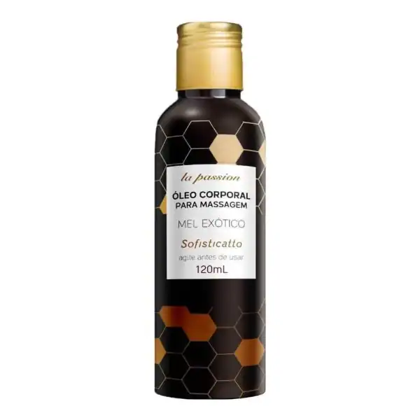 Óleo Corporal Beijável Para Massagem 120 ml La Passion - Sofisticatto