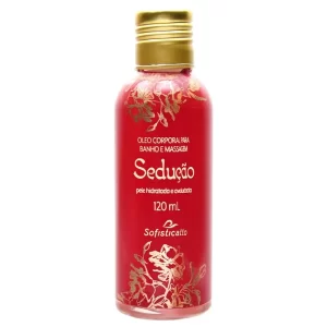 Óleo Corporal Para Massagem 120 ml Sedução - Sofisticatto