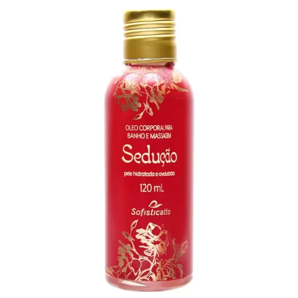 Óleo Corporal Para Massagem 120 ml Sedução - Sofisticatto