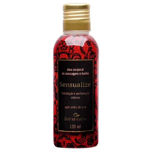 Óleo Corporal Para Massagem 120 ml Sensualize - Sofisticatto