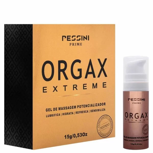 Orgax Extreme Gel Feminino Sensibilizante Potencializador de Orgasmo 5 em 1 - Pessini