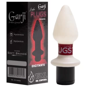 Plug Anal Com Gel Excitante - Garji 15ml