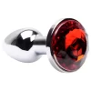 Plug Anal PP 6,5 cm x 2,3 cm em Metal Maciço