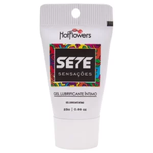 Sete Sensações Gel Dessensibilizante e Estimulante Para Sexo Anal Inibe a Dor Sem Tirar o Prazer - Hot Flowers 25g
