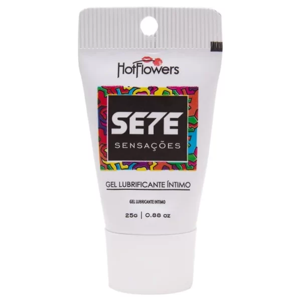 Sete Sensações Gel Dessensibilizante e Estimulante Para Sexo Anal Inibe a Dor Sem Tirar o Prazer - Hot Flowers 25g