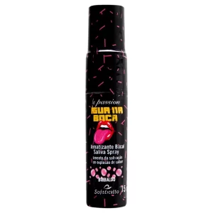 Spray Para Sexo Oral Ativador de Saliva Com Sensação de Vibração - Água na Boca Sofisticatto 15 ml