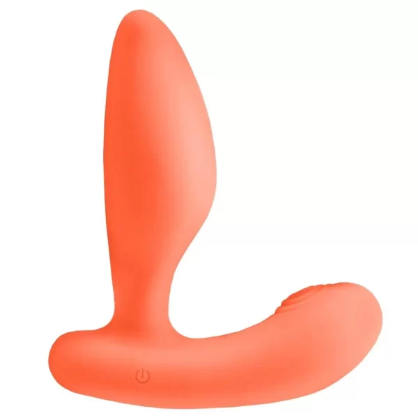 Vibrador Massageador de Próstata e Períneo com 2 Motores Recarregável Em Silicone Com 10 Modos de Vibração e Controle Remoto Sem Fio - Gordon Kisstoy Man - Image 5