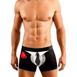 Cueca Boxer Fantasia Gangster - Sapeka