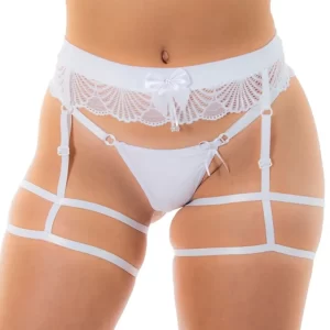 Cinta Liga De renda Com Persex Regulável - Pimenta Sexy