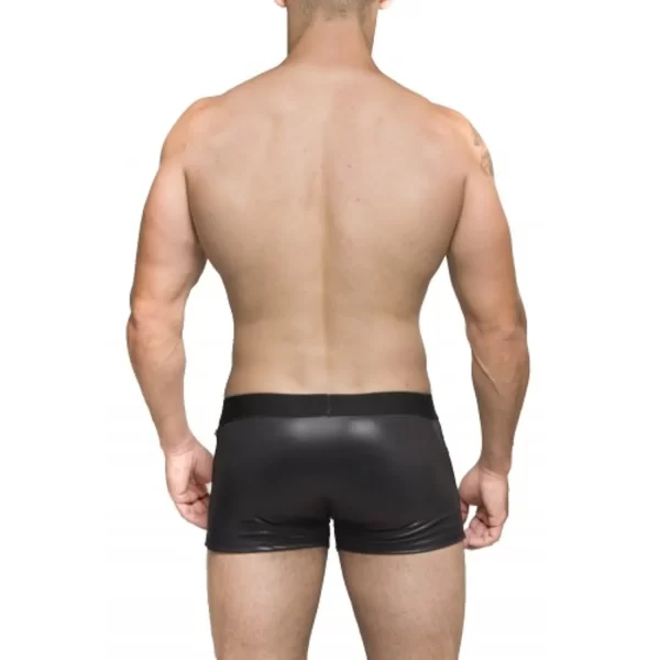 Cueca Boxer Preta em Cirre com Abertura Frontal na Coxa SD Clothing - Image 3