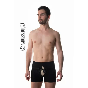 Cueca Boxer em Microfibra e Abertura Frontal Zak - A&S