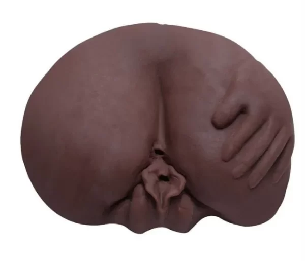 Masturbador Masculino Realístico em Cyberskin Formato Bumbum Com Vagina e Ânus - K Import - Imagem 2