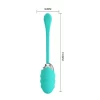 Vibrador Bullet Recarregável Com Textura Anelada e Cordão de Segurança Em Silicone Com 12 Modos de Vibração - Franklin Pretty Love - Imagem 3