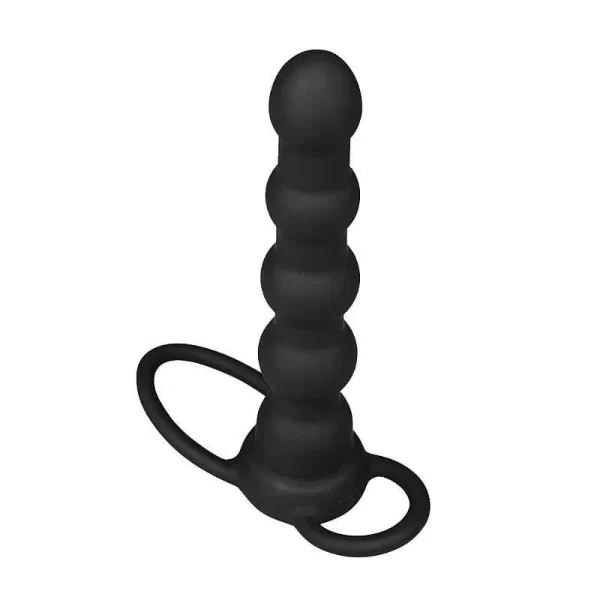 Anel Companheiro Escalonado Para Dupla Penetração em Silicone com Vibração 16 cm X 3 cm Anal Indulgence Collection - Lovetoy - Image 3