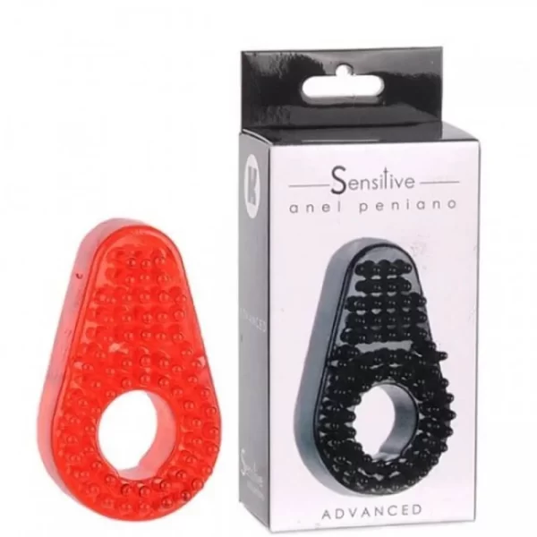 Anel Peniano em Silicone com Cerdas Estimuladoras - Sensitive Ktoy - Image 2