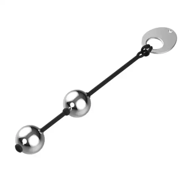 Bolas Ben-Wa Para Pompoarismo em Metal Cromado - kegel Balls Topo Toys