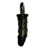 Capa Peniana Com Anel Para Escroto Veias Salientes e Glande Em Silicone - Boss Erect Sleeve Topo Toys - Imagem 2