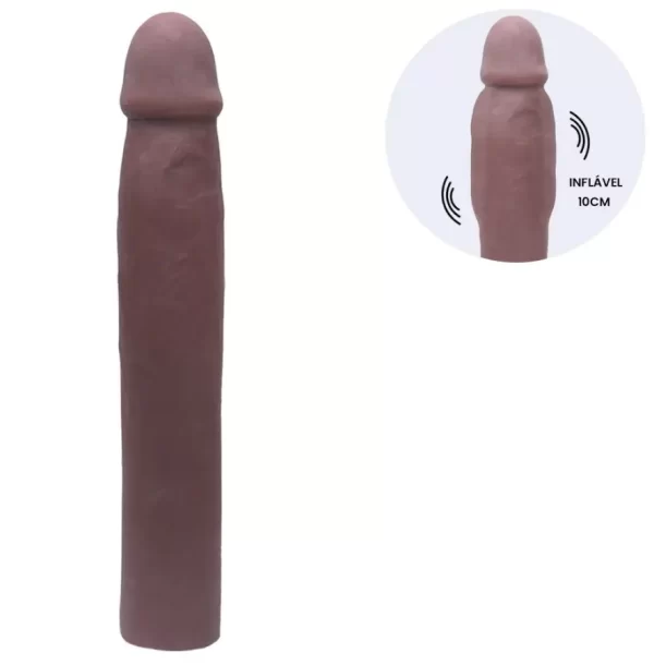 Capa e Extensor em Cyberskin para Aumento do Pênis 10 cm Big Kurt - K Import - Image 4