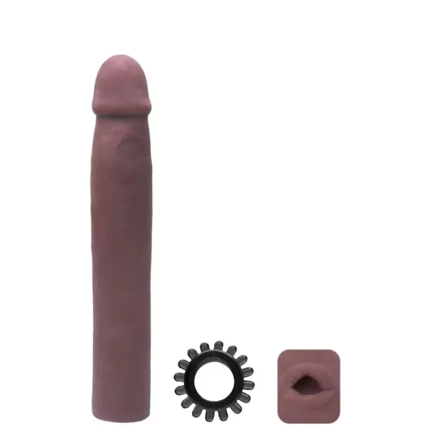 Capa e Extensor em Cyberskin para Aumento do Pênis 10 cm Big Kurt - K Import - Image 2