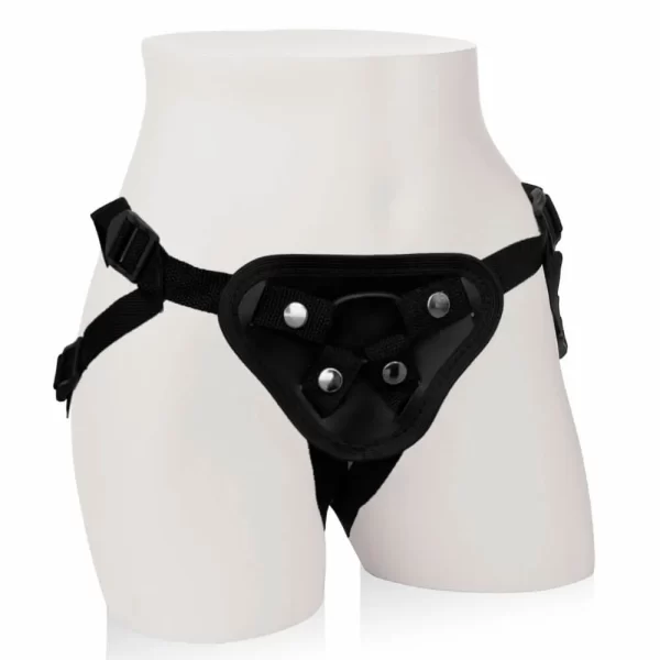Cinta Peniana Ajustável com Sistema de Fixação por Argolas para Prótese com Escroto e Ventosa - Libido Lingerie - Image 4