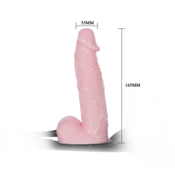 Cinta Peniana Com Prótese Realística Inflável - Ultra Harness Baile - Image 3