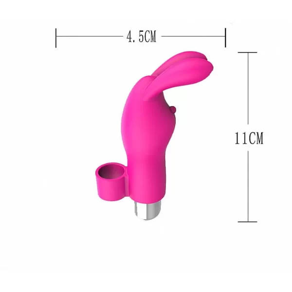 Dedeira Em Formato de Coelho Com Cápsula Vibratória Recarregável Com 10 Modos de Vibração. - XXOO - Image 2