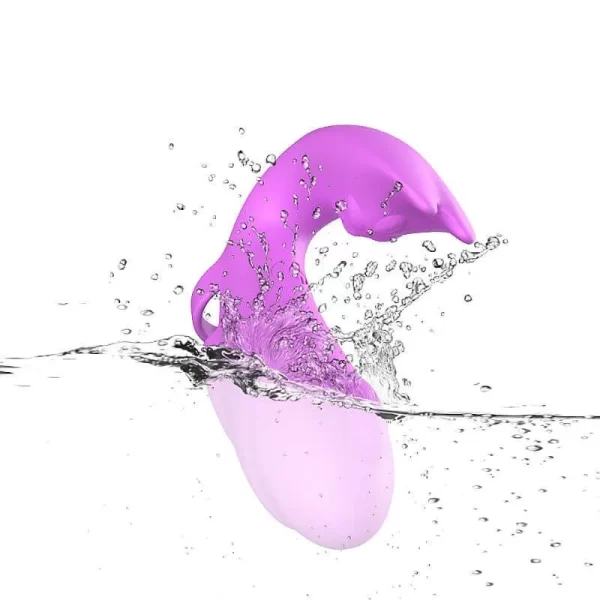 Dedeira Recarregável Para Estimular Ponto G e Clitóris Com 7 Modos de Vibrações Em Silicone e Formato Anatômico Com Textura Estimuladora - Dibe - Image 4
