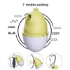 Estimulador de Clitóris Recarregável Em Formato de Pintinho Com 7 Modos de Pulsação - Cutie Baby Soft Sucking