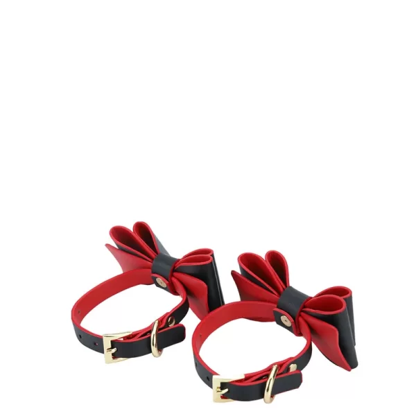 Kit Bondage Sado Com Detalhes em Borboleta E Estojo Em Couro Sintético Com 8 Peças - Bondage Kits 3R - Imagem 7