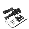 Kit Bondage Sado Em Couro Sintético Com 7 Peças - Bondage Kits 3R