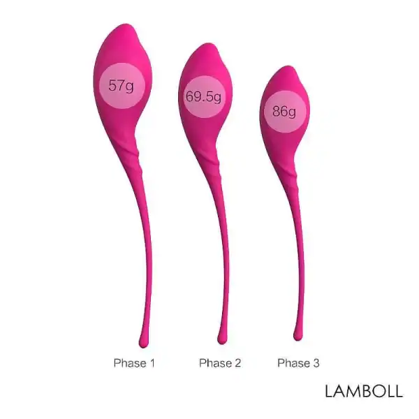 Kit Pomparismo em Silicone Com 3 Pesos Diferentes - Lamboll S-Hande - Imagem 5