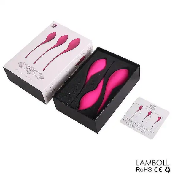 Kit Pomparismo em Silicone Com 3 Pesos Diferentes - Lamboll S-Hande - Imagem 2