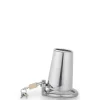 Cinto de Castidade Masculino em Aço Inoxidável Modelo Fechado Com Abertura na Ponta Com Anel Para Escroto e Cadeado - Male Chastity Device - Imagem 5