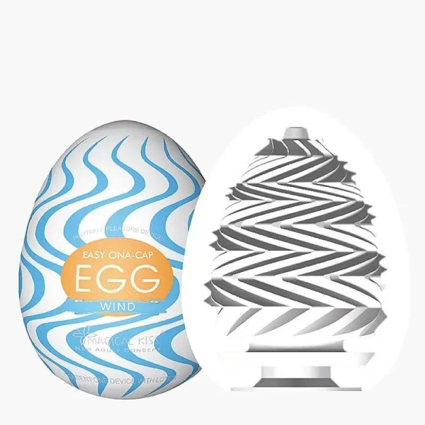 Masturbador Egg Unissex em Silicone - Magical Kiss