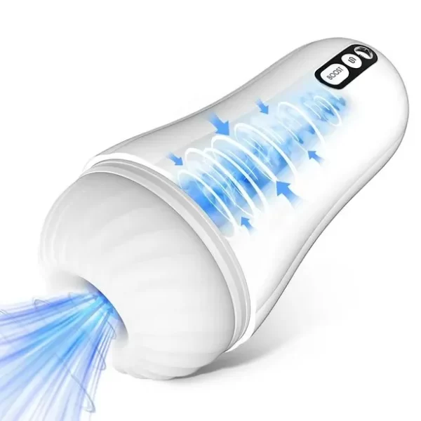 Masturbador Lanterna em Silicone Recarregável com 5 Modos de Vibração e Função Boost - Robin - Svakom