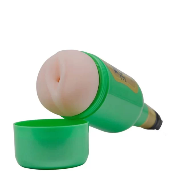 Masturbador Vagina em Cyberskin Camuflado de Garrafa - Pure Blond Premium Lager - Imagem 4