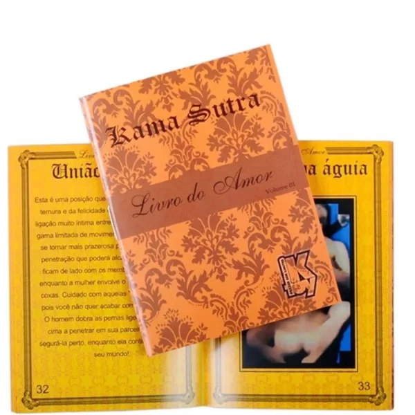 Mini Manual do Kama Sutra Livro do Amor - K import