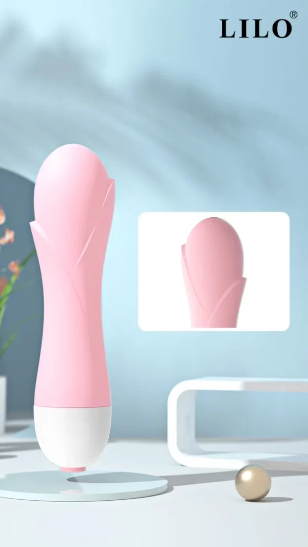 Mini Vibrador a Pilha Com 10 Vibrações - Lilo - Image 3